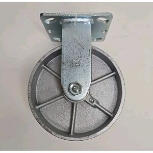 6" x 2" Heavy Duty "Steel Wheel" Caster -  Rigid